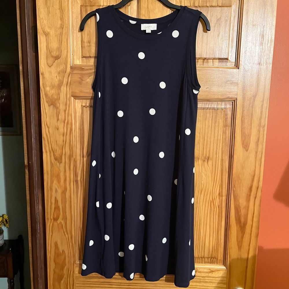 Loft Polkadot Dress